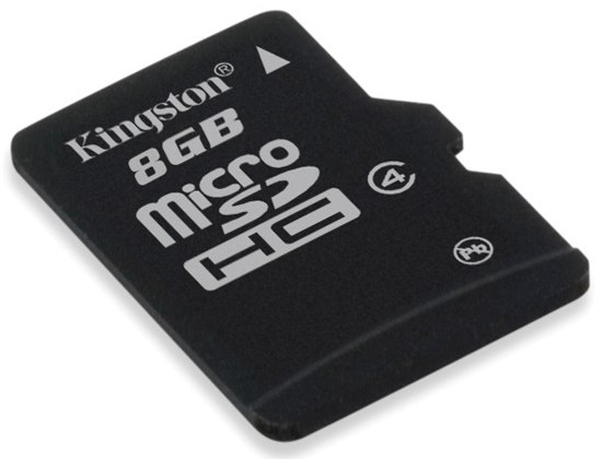 Kingston 8GB Micro SDHC Cards