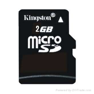 Kingston 2GB microSDHC Card