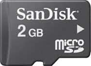SanDisk  2GB MicroSD Card