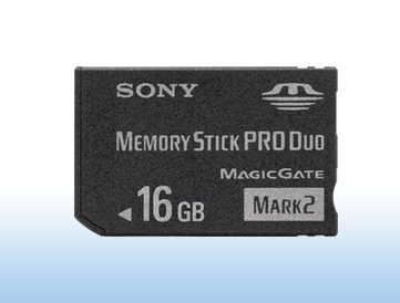 SONY 16GB Memory Stick PRO Duo Mark 2 Card