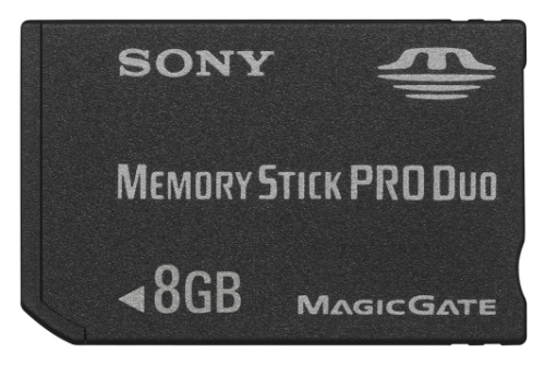 Sony 8GB Memory Stick Pro DUO w/ MagicGate Technology