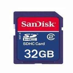 SanDisk 32GB SDHC Card