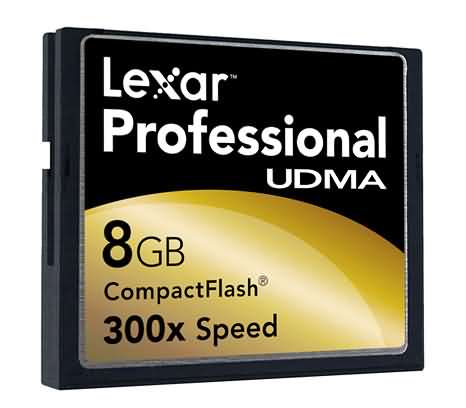 Lexar UDMA 300X 8GB Compact Flash Card