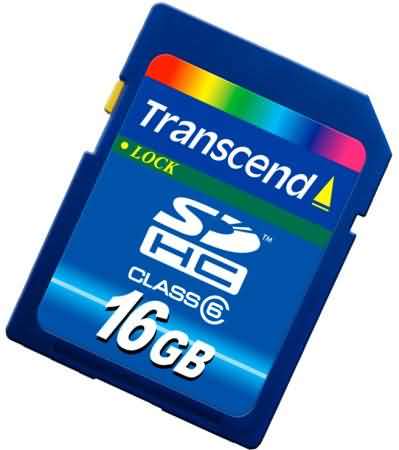 Transcend 150X Class 6 16GB SDHC Card