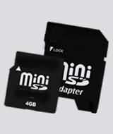 Transcend 4GB mini SD card