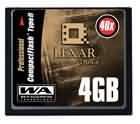 Lexar Media 40X Professional Series 4GB Compact Flash Card