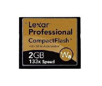 Lexar Media 133X 2GB CF Card