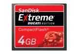 SanDisk Extreme 4GB Compact Flash Card Ducati Edition
