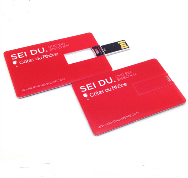 Wholesale High Quality Credit Card USB Flash Drive 1GB2GB4GB8GB16GB for Promotional Gifts