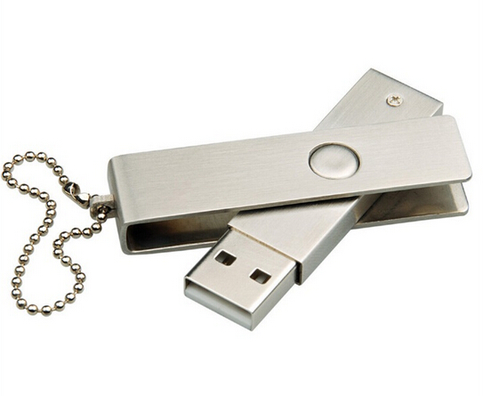 Free Samples ! Wholesale Metal Swivel USB Stick Cheap Bulk Gifts