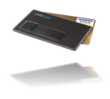 Credit Card USB Flash Drive 4GB